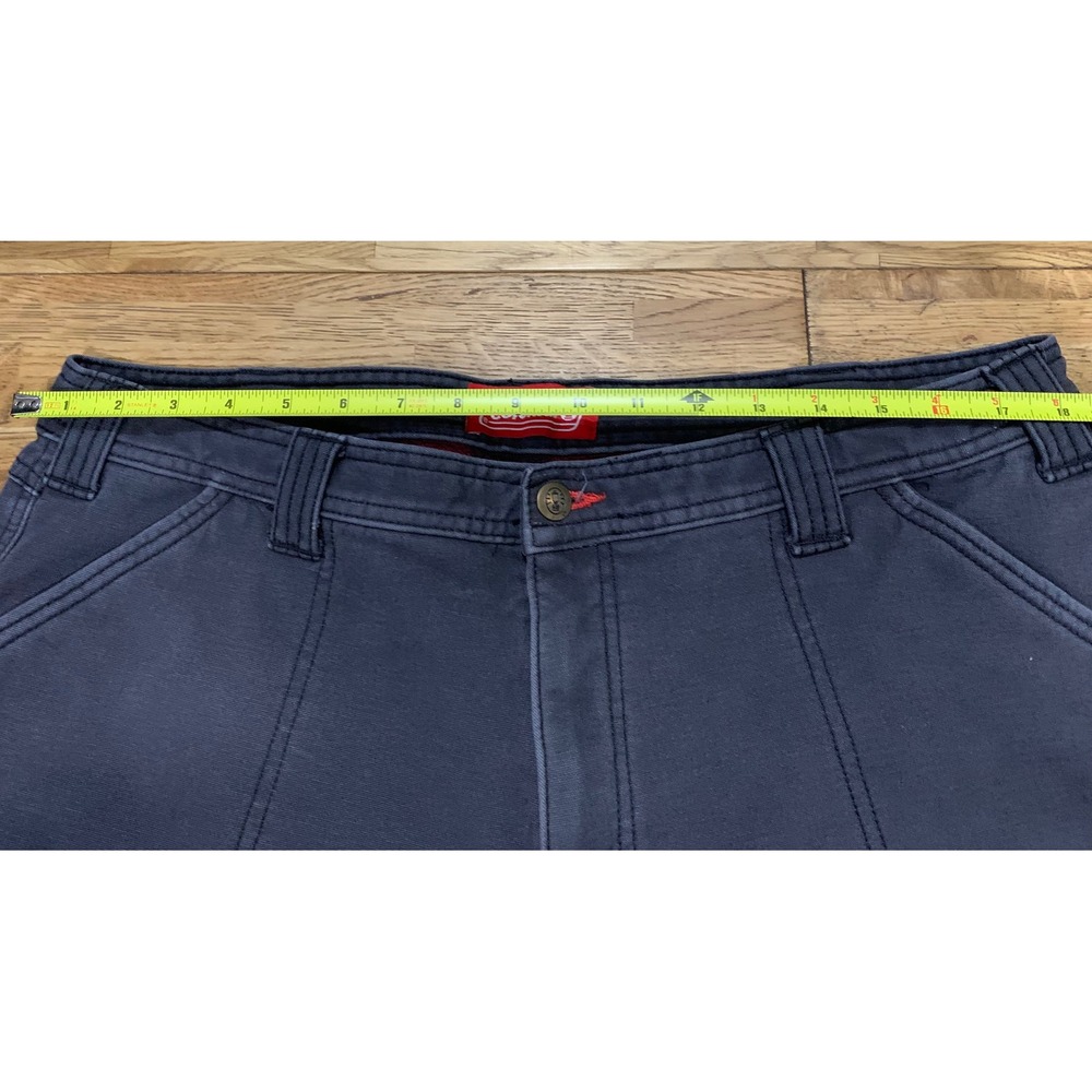 Coleman Utility Fleece Lined Canvas Work Pants Workwear Cargo Winter 38x30 - Picture 5 of 6